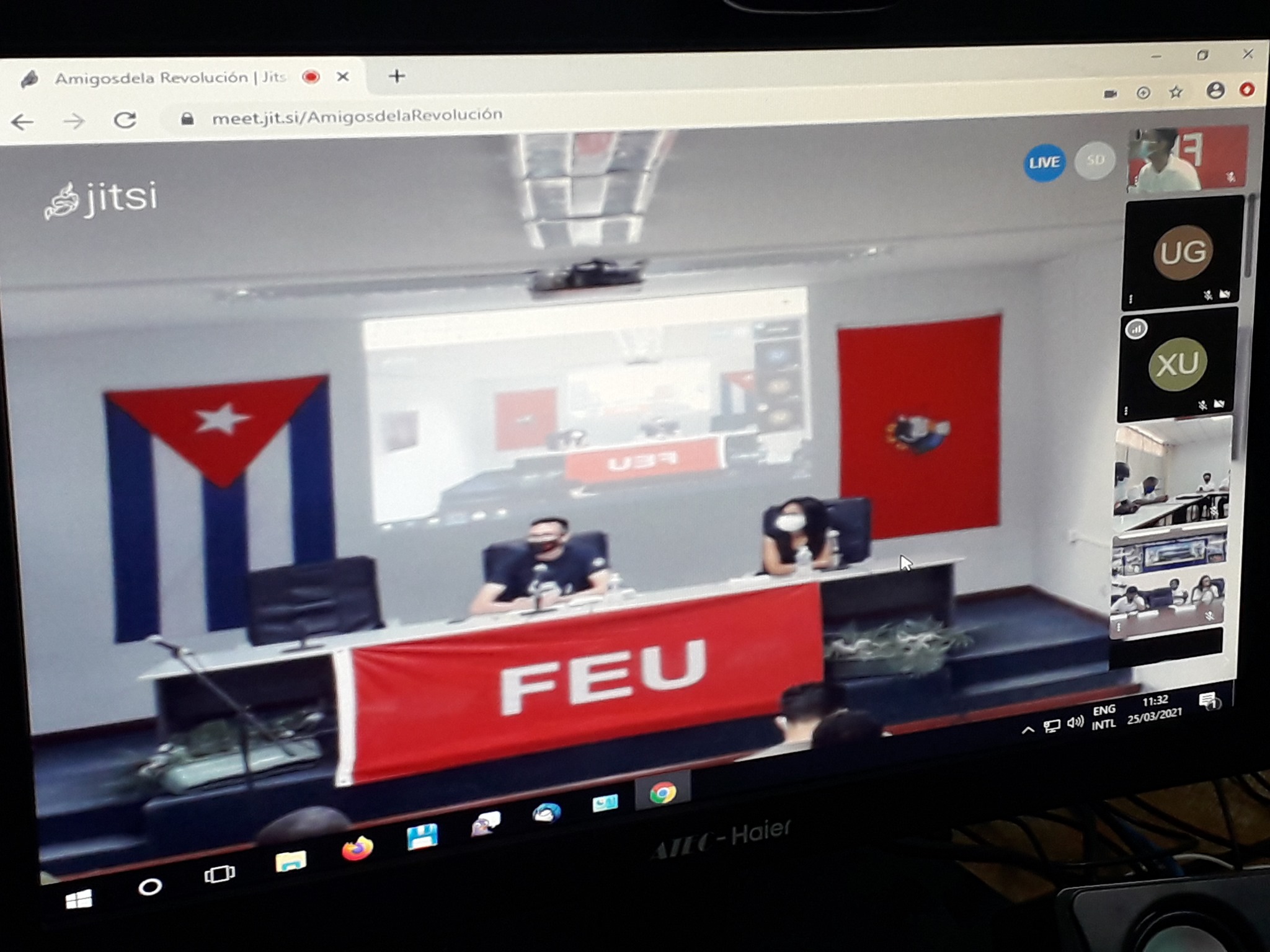 Desarrollado en la mañana de hoy del Evento Virtual 