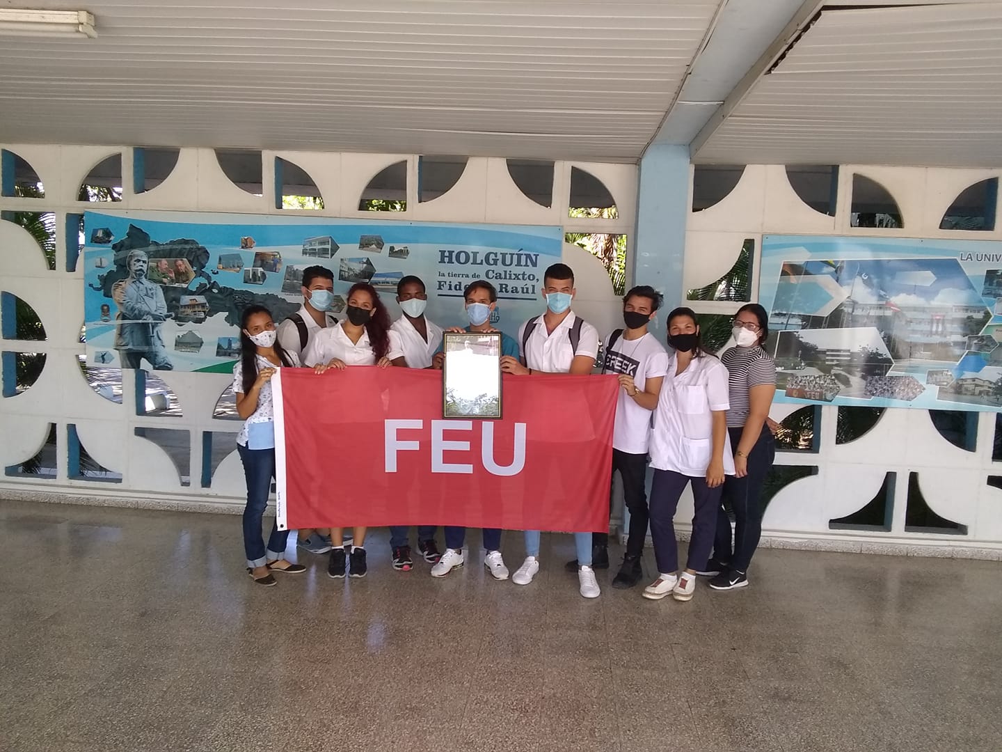 Nuevo secretariado de la FEU de la Universidad de Ciencias Medicas.